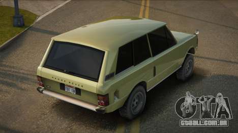 Range Rover Classic V1.0 para GTA San Andreas