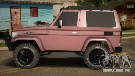 Toyota Land Cruiser Manirian para GTA San Andreas