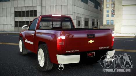Chevrolet Silverado Vokwapo para GTA 4