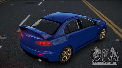 Mitsubishi Lancer Evolution X Ziwasef para GTA 4
