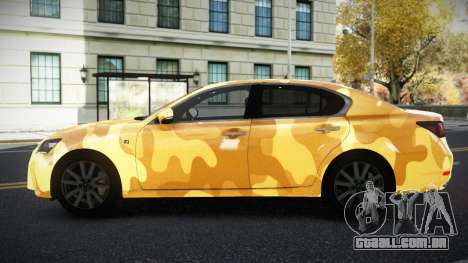 Lexus GS350 Nicas S6 para GTA 4