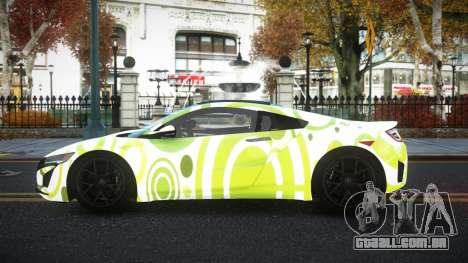 Acura NSX Lamiclos S3 para GTA 4