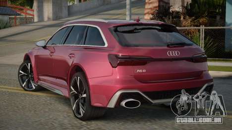 Audi RS6 C8 Beraryse para GTA San Andreas