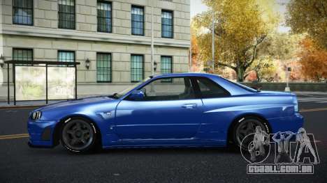 Nissan Skyline R34 Wegaquvuf para GTA 4