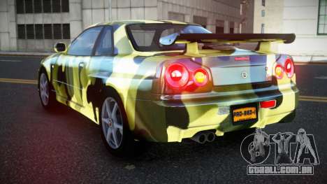 Nissan Skyline R34 Richtiny S11 para GTA 4