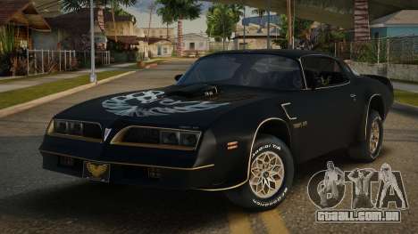 Pontiac Firebird Gortton para GTA San Andreas