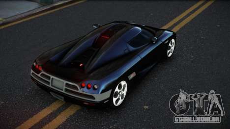 Koenigsegg CCX Kutcaroya para GTA 4