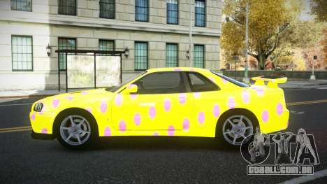Nissan Skyline R34 Richtiny S6 para GTA 4