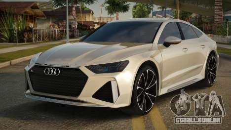 Audi RS7 Gellesley para GTA San Andreas