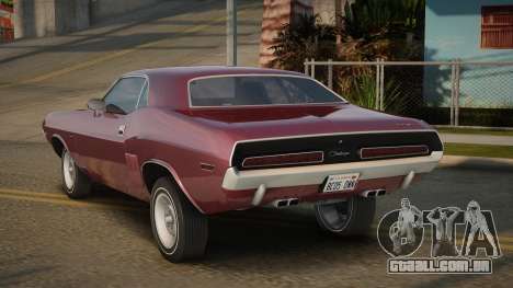 Dodge Challenger RT 71th para GTA San Andreas