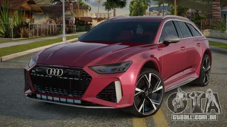 Audi RS6 C8 Beraryse para GTA San Andreas