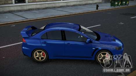 Mitsubishi Lancer Evolution X Ziwasef para GTA 4