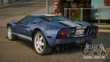Ford GT Miathlyn para GTA San Andreas