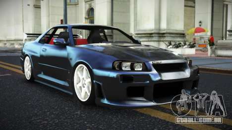 Nissan Skyline R34 Zemzuqo para GTA 4