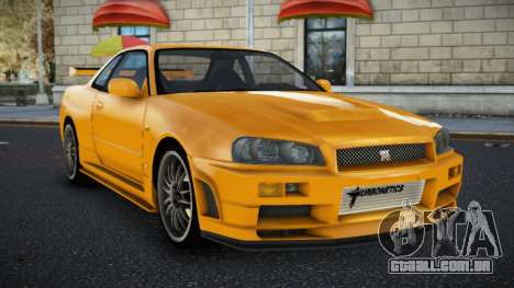 Nissan Skyline R34 Qipno para GTA 4