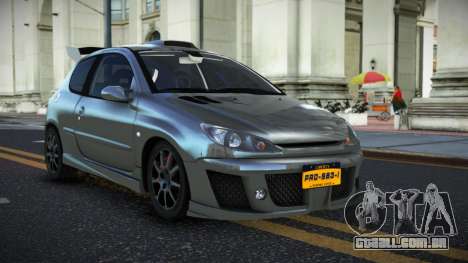 Peugeot 206 Oliy para GTA 4