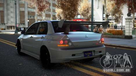 Mitsubishi Lancer Evolution VIII Zoluzevac para GTA 4