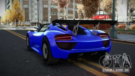 Porsche 918 Cejnov para GTA 4