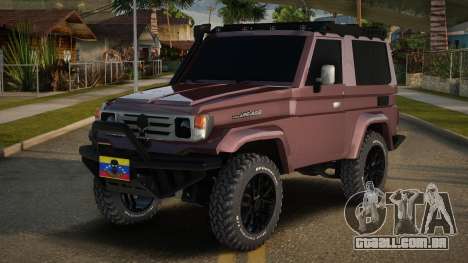 Toyota Land Cruiser Manirian para GTA San Andreas