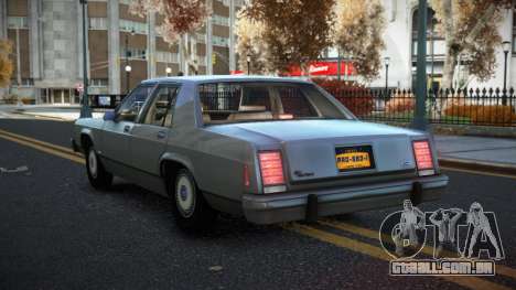 Ford LTD Crown Victoria Vantel para GTA 4