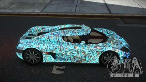 Koenigsegg CCX Vanlyn S3 para GTA 4