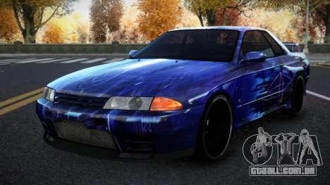 Nissan Skyline R32 Nielna S6 para GTA 4