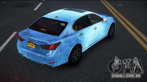 Lexus GS350 Nicas S8 para GTA 4