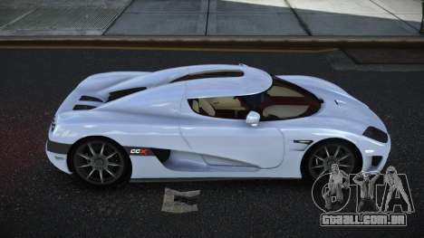 Koenigsegg CCX Vanlyn para GTA 4