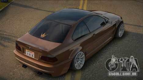BMW M3 E46 Patjes para GTA San Andreas