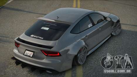 Audi RS7 Mandanie para GTA San Andreas