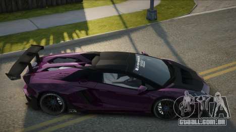 Lamborghini Aventador Ellatoriel para GTA San Andreas