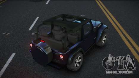 Jeep Wrangler Solabused para GTA 4