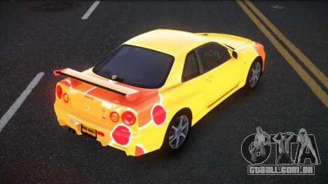 Nissan Skyline R34 Richtiny S1 para GTA 4