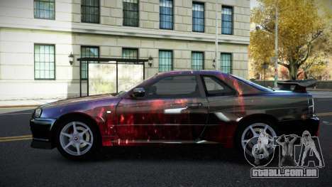 Nissan Skyline R34 Richtiny S10 para GTA 4