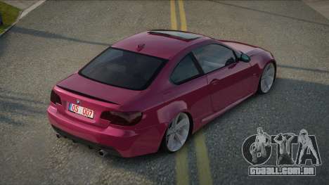 BMW M3 E92 Maelle para GTA San Andreas