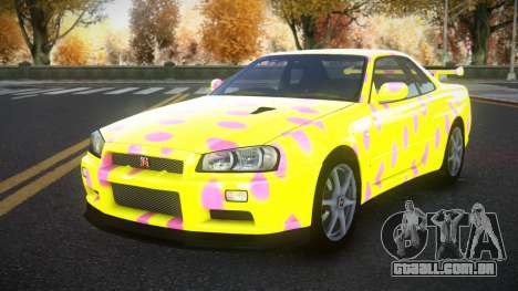 Nissan Skyline R34 Richtiny S6 para GTA 4