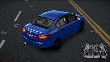Renault Fluence Ruqbejaj para GTA 4