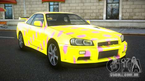Nissan Skyline R34 Richtiny S6 para GTA 4