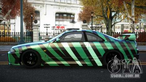 Nissan Skyline R33 Cogelria S14 para GTA 4