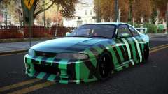 Nissan Skyline R33 Cogelria S14 para GTA 4