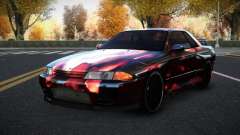 Nissan Skyline R32 Nielna S10 para GTA 4