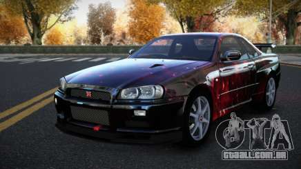 Nissan Skyline R34 Richtiny S10 para GTA 4