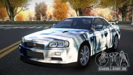 Nissan Skyline R34 Richtiny S12 para GTA 4