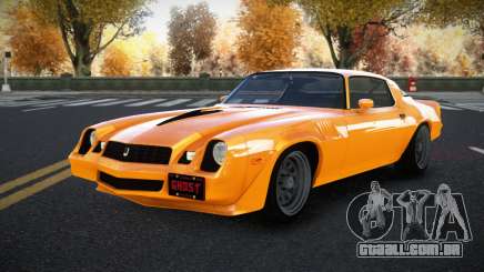 Chevrolet Camaro Z28 Vinlera para GTA 4