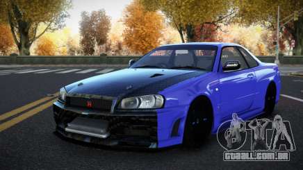 Nissan Skyline R34 Lehijiveb para GTA 4