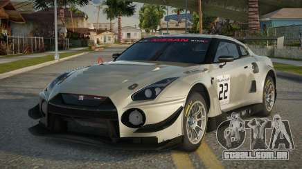 Nissan GTR Rahvia para GTA San Andreas