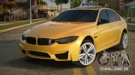 BMW M3 F30 Luziege para GTA San Andreas
