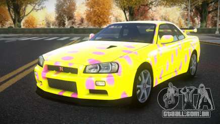 Nissan Skyline R34 Richtiny S6 para GTA 4