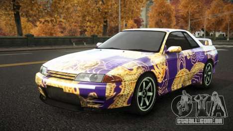 Nissan Skyline R32 Vierolas S4 para GTA 4