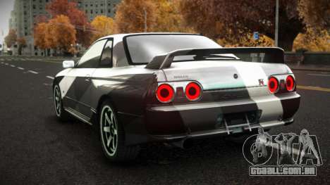 Nissan Skyline R32 Vierolas S10 para GTA 4